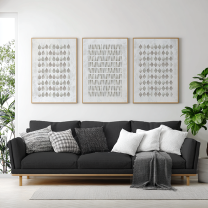 LINEAR GREY CANVAS