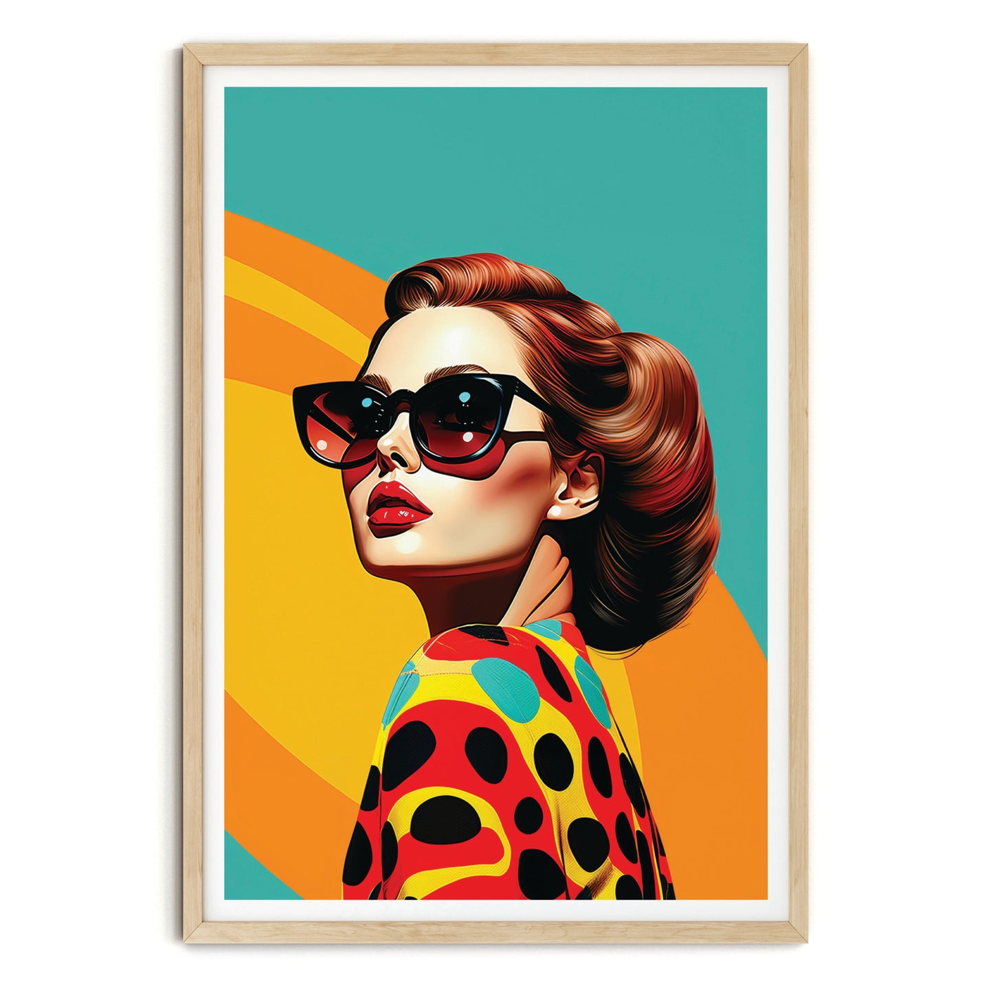 GONE HOLLYWOOD ART PRINT