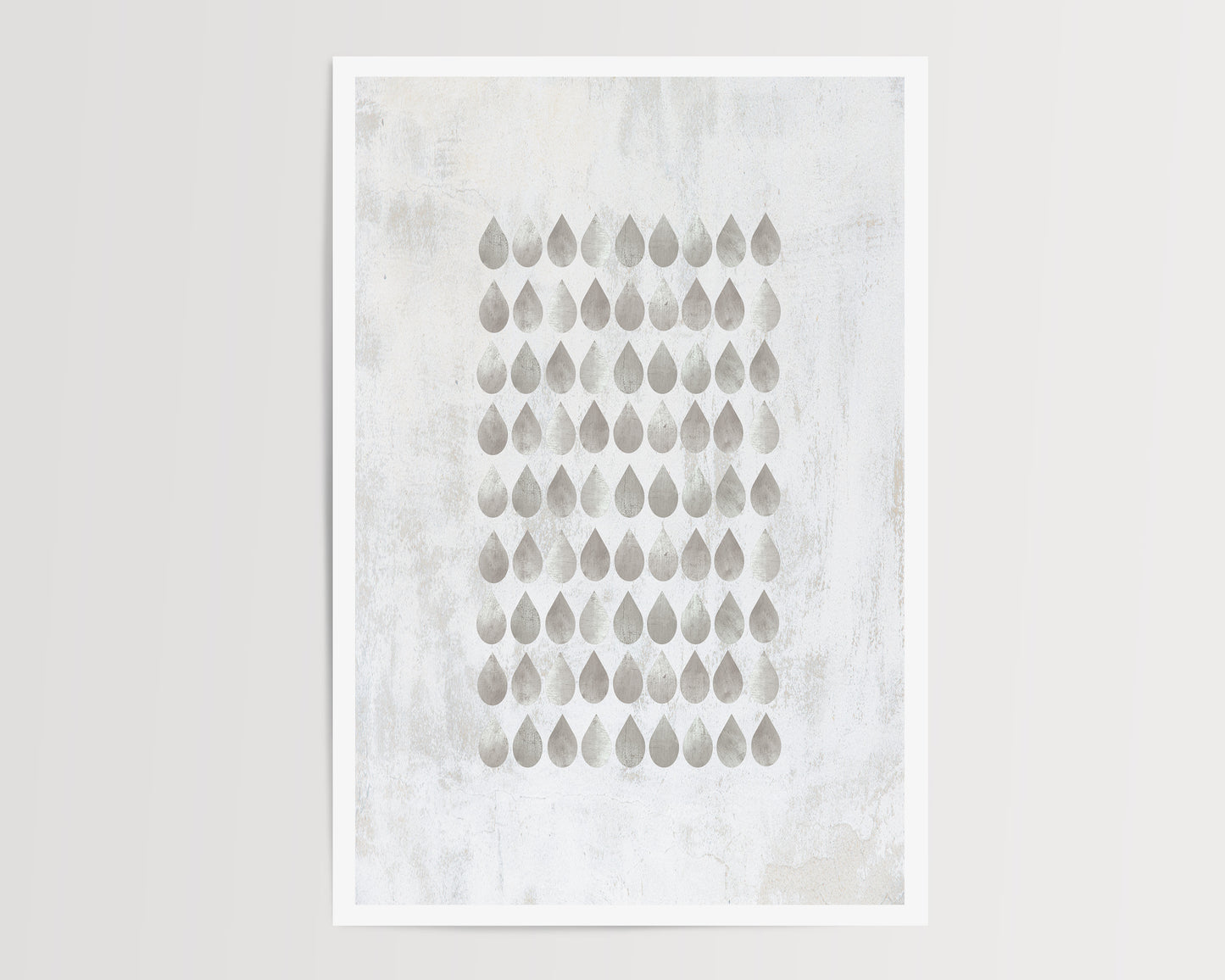 RAINDROP ART PRINT