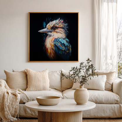 SET OF TWO - KOOKABURRA SQUARE CANVAS