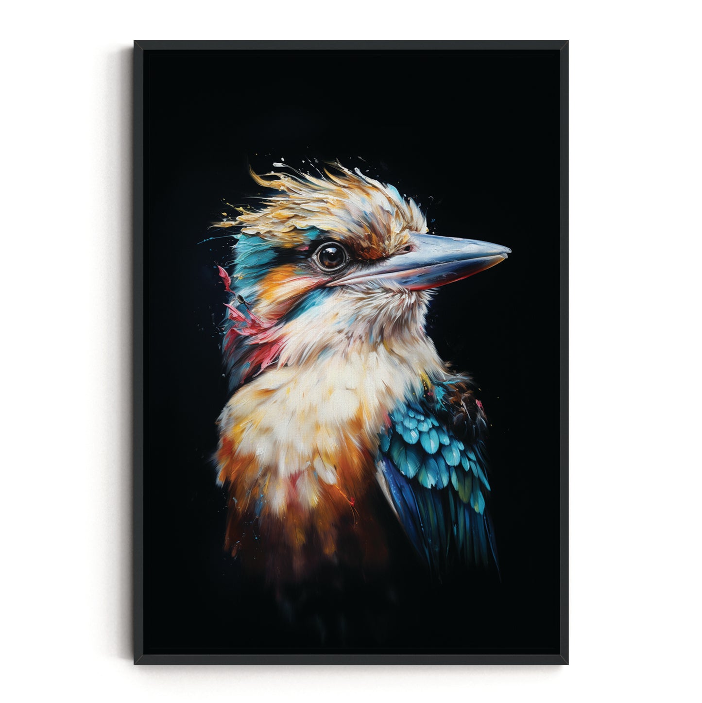 KOOKABURRA IN WATERCOLOUR I CANVAS