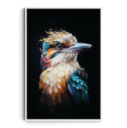 KOOKABURRA IN WATERCOLOUR I CANVAS