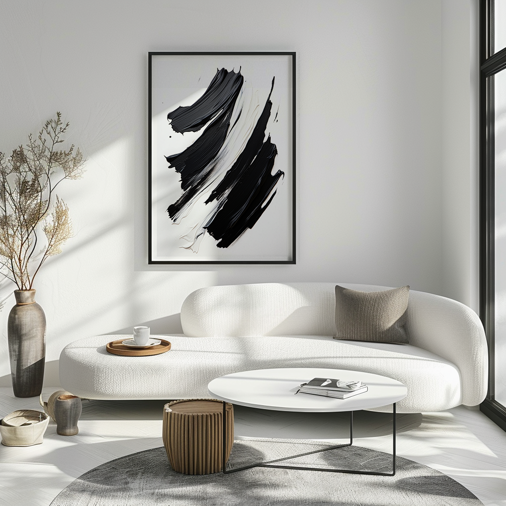 MONOCHROME I ART PRINT