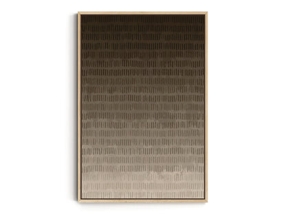 SET OF TWO - CHOCOLATE CANVAS