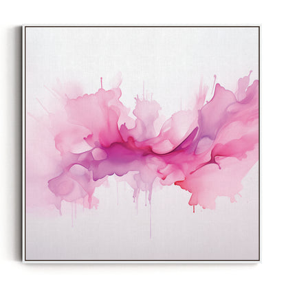 PALETTE OF PINK SQUARE CANVAS