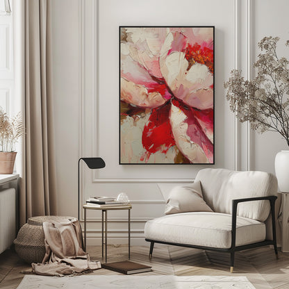 PINK PEONY I I CANVAS