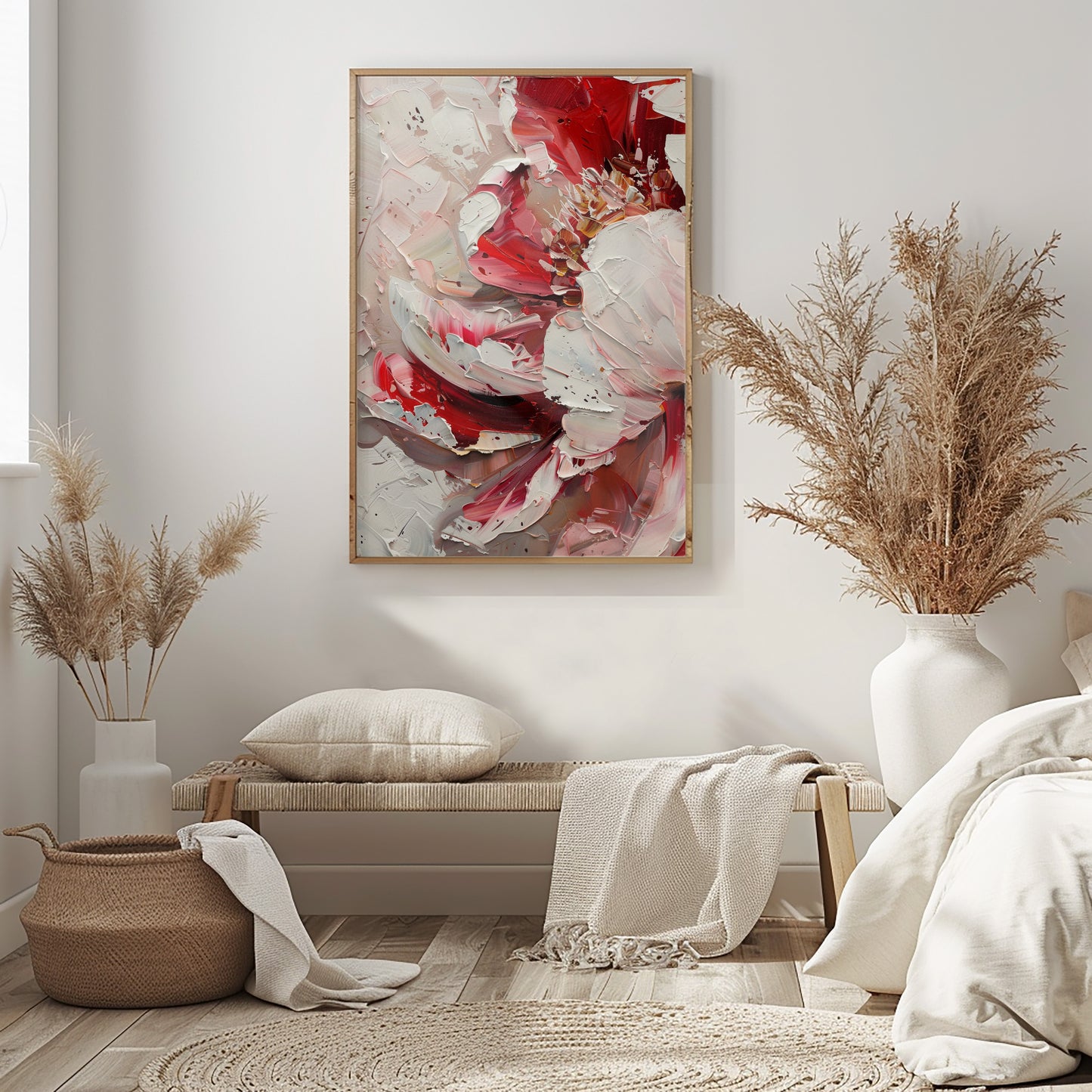 PINK PEONY I CANVAS