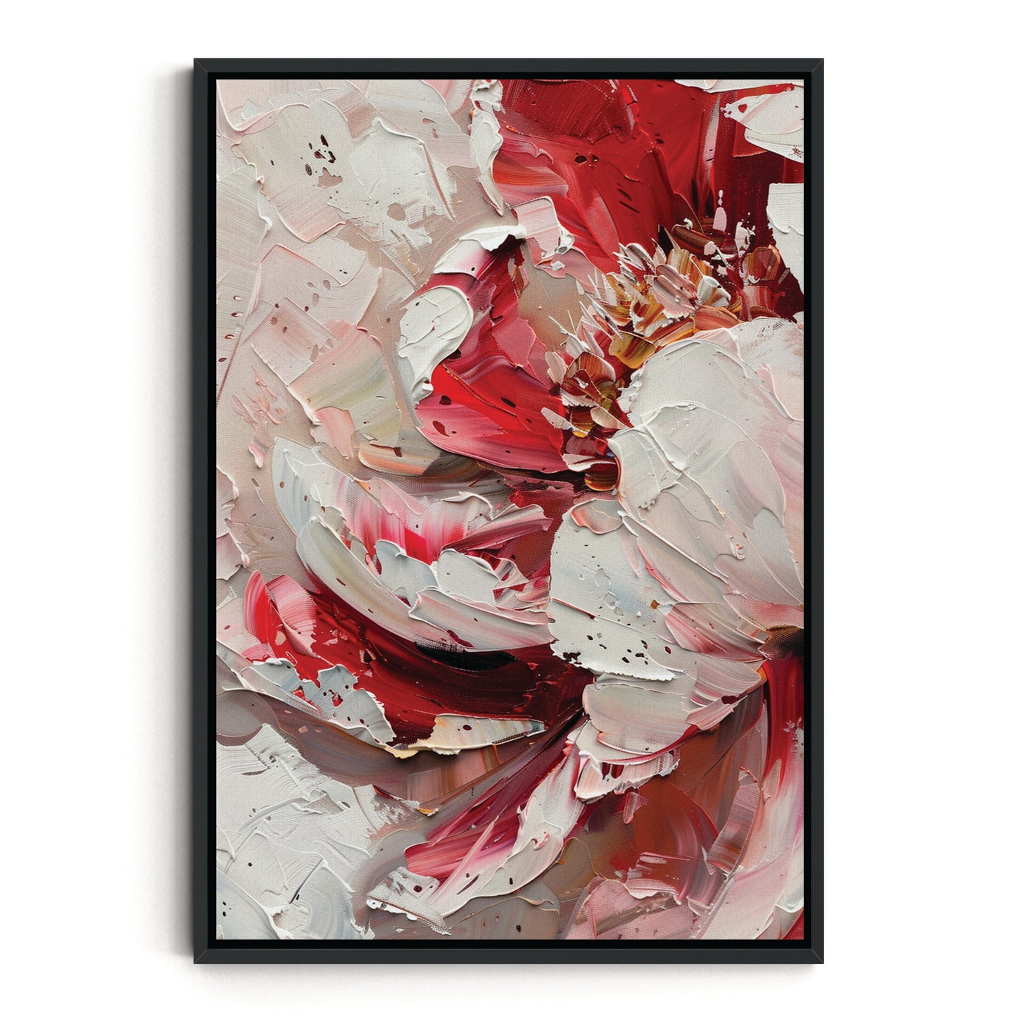 SET OF TWO - PINK PEONY CANVAS