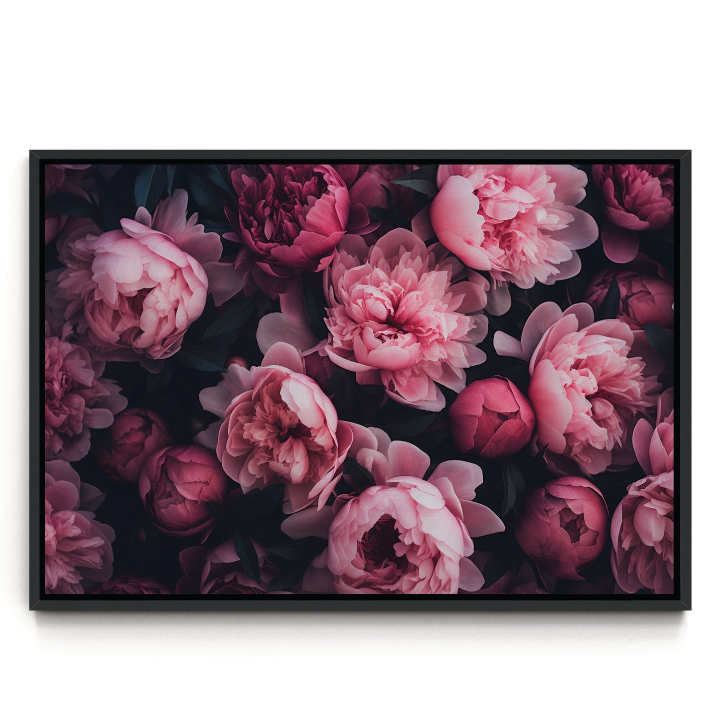 POSY OF PEONIES CANVAS