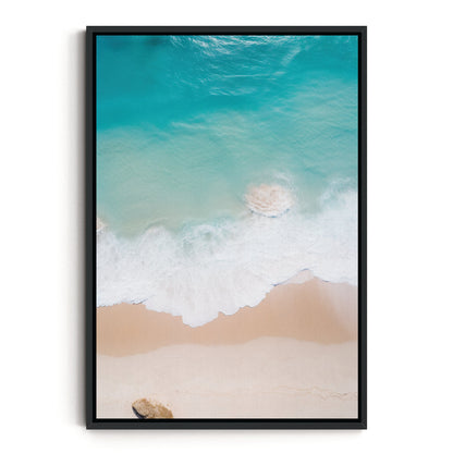 SET OF TWO - SEA FOAM CANVAS