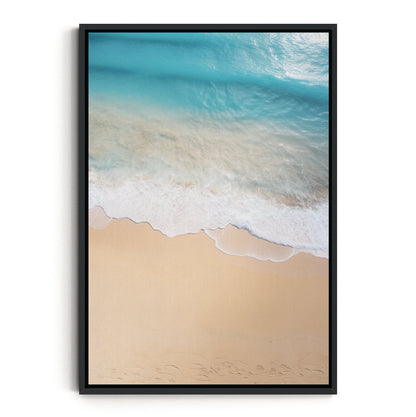 SET OF TWO - SEA FOAM CANVAS