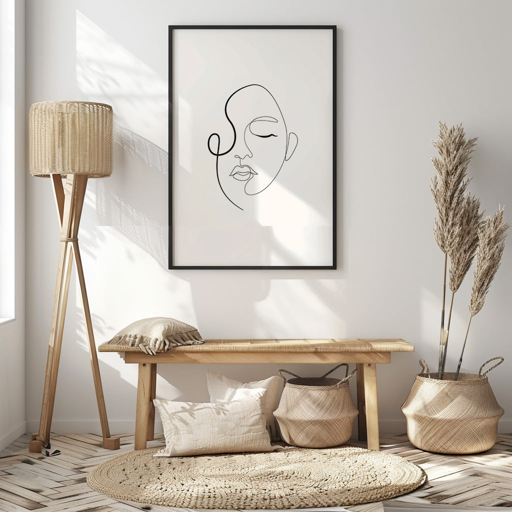 SERENADE WHITE ART PRINT