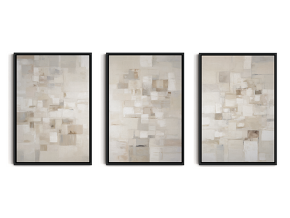 SET OF THREE - HARMONY CANVAS