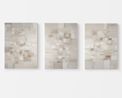 SET OF THREE - HARMONY CANVAS