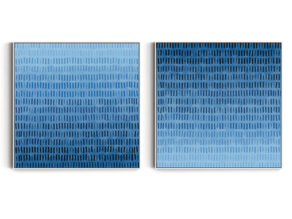 SET OF TWO - HAVEN SQUARE CANVAS