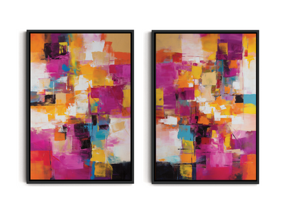 SET OF TWO - RHYTHM CANVAS