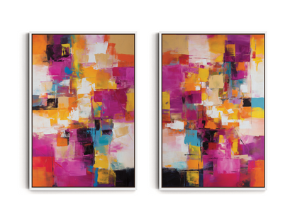 SET OF TWO - RHYTHM CANVAS