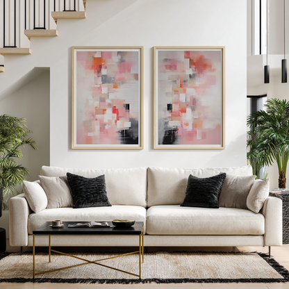 SET OF TWO - MAYA ART PRINT