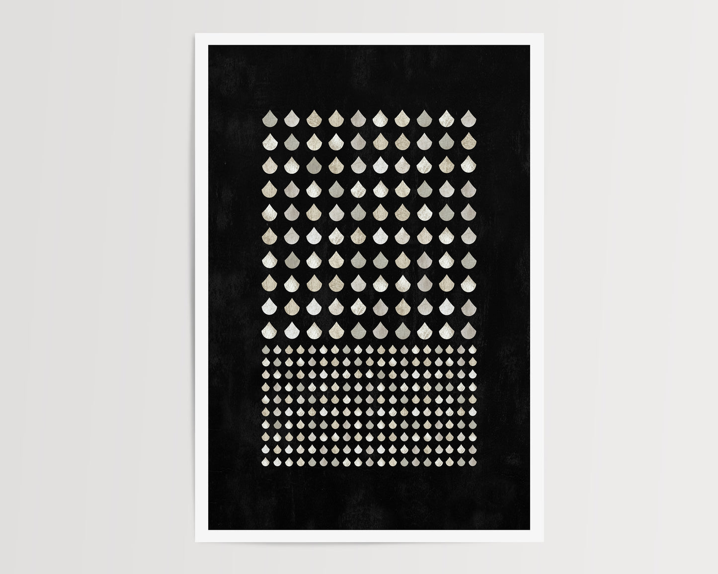 DROPLETS ART PRINT