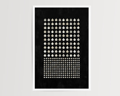 DROPLETS ART PRINT