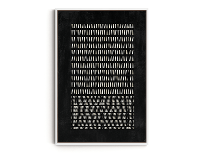 LINEAR BLACK CANVAS
