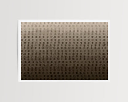 CHOCOLATE HORIZONTAL ART PRINT