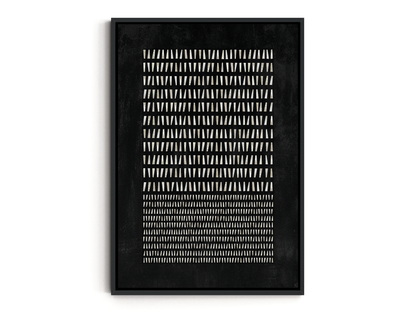 LINEAR BLACK CANVAS