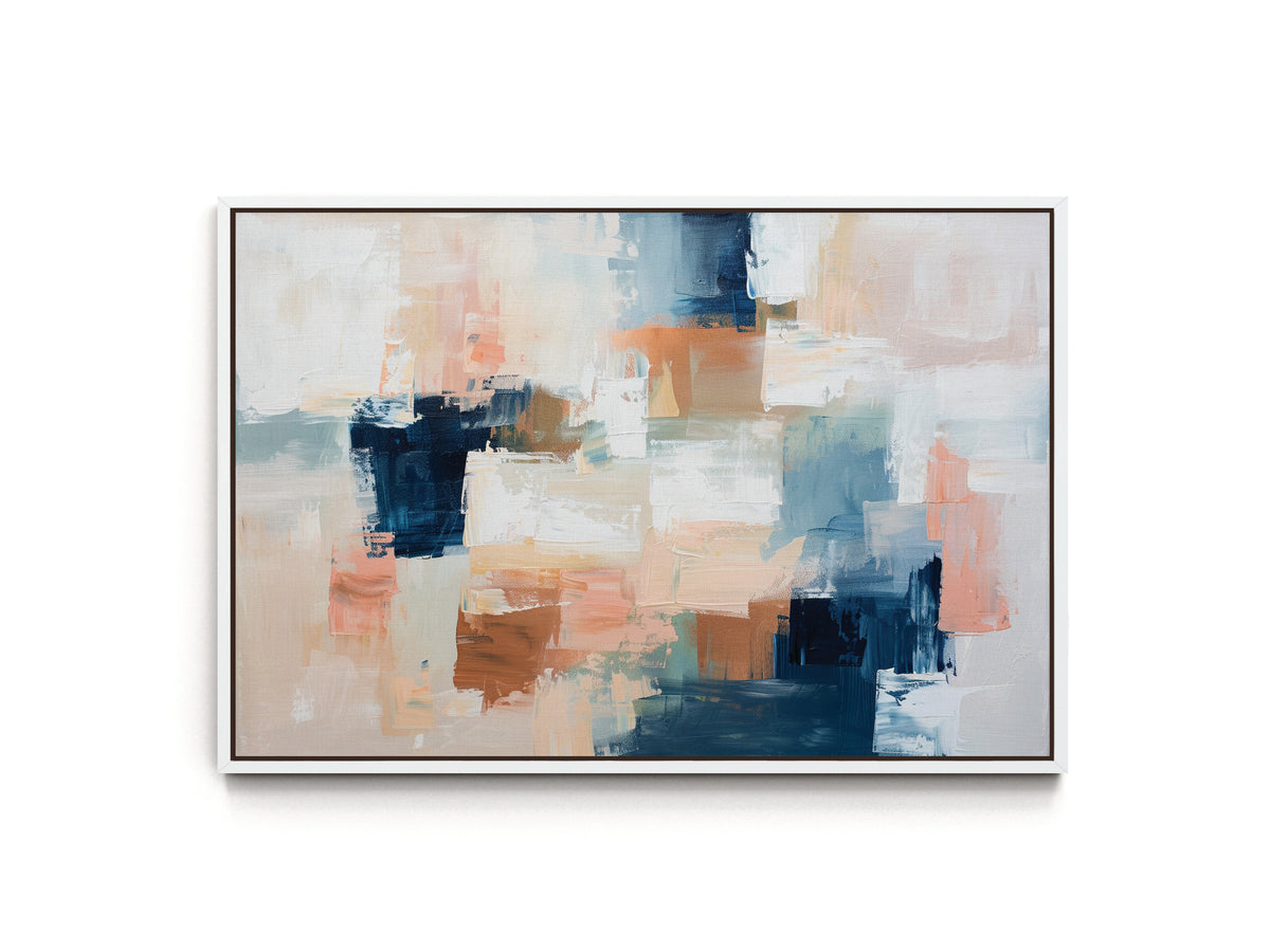 Astor – neutral canvas print by Printcasso