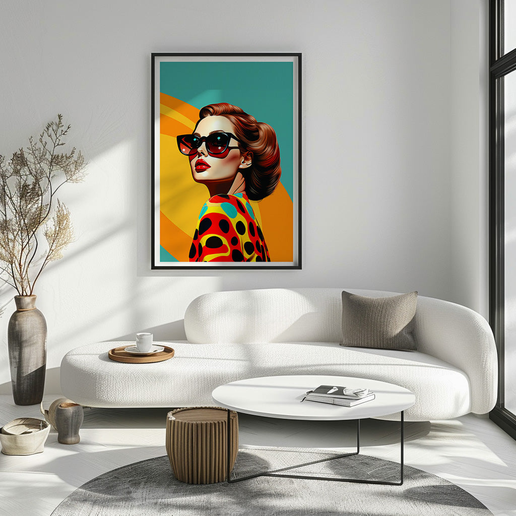 GONE HOLLYWOOD ART PRINT