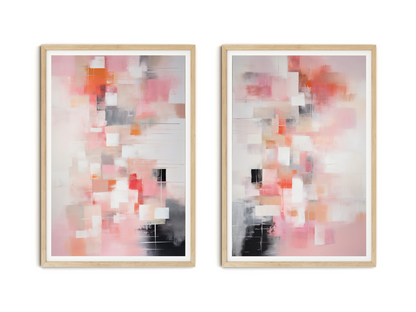 SET OF TWO - MAYA ART PRINT