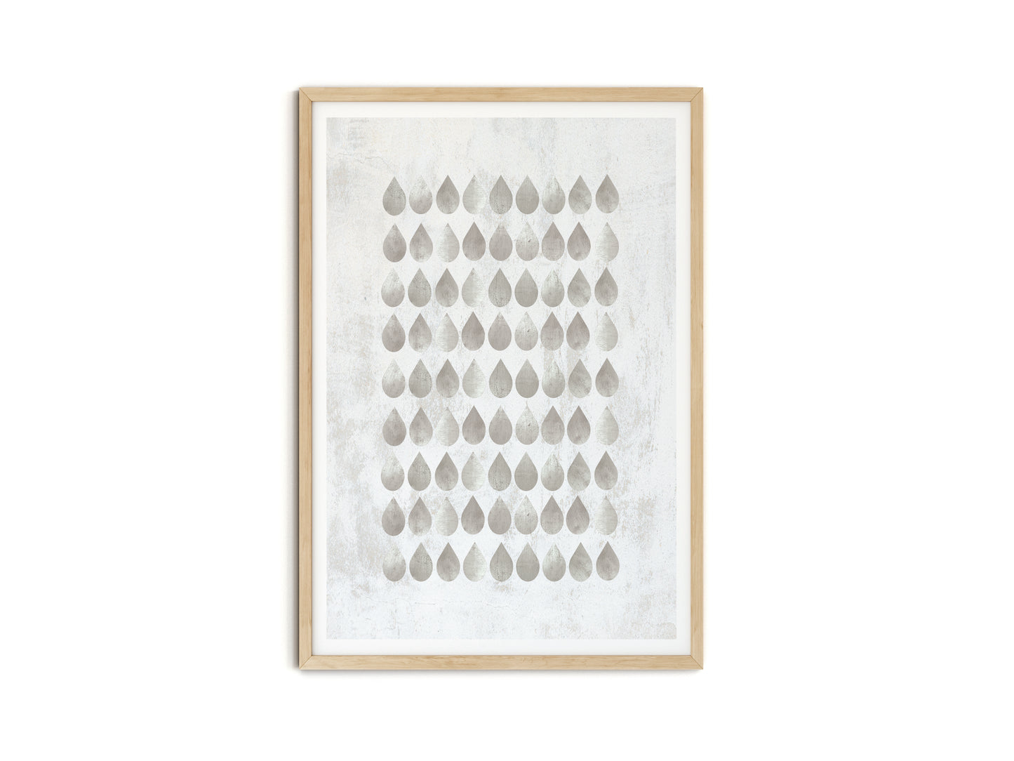 RAINDROP ART PRINT