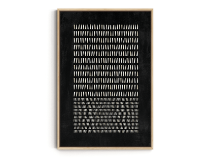 LINEAR BLACK CANVAS