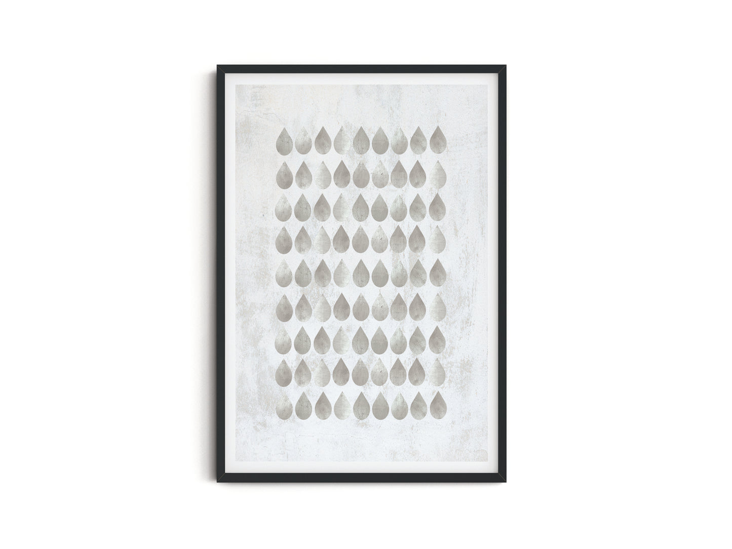 RAINDROP ART PRINT