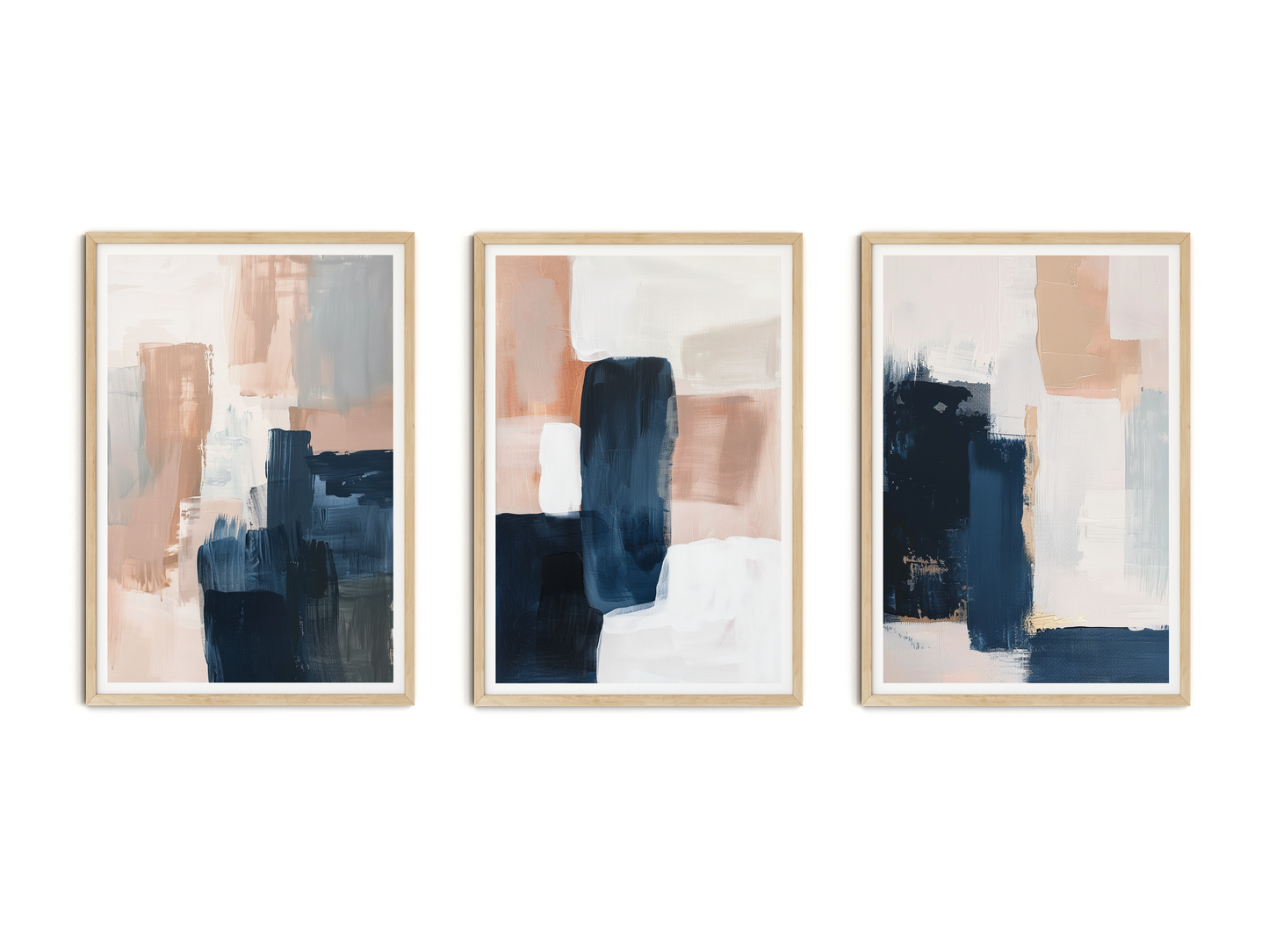 SET OF THREE - FLOW ART PRINT