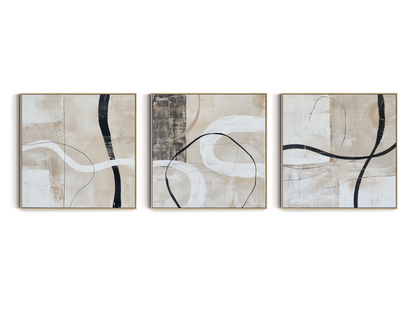 SET OF THREE - JOURNEY CANVAS