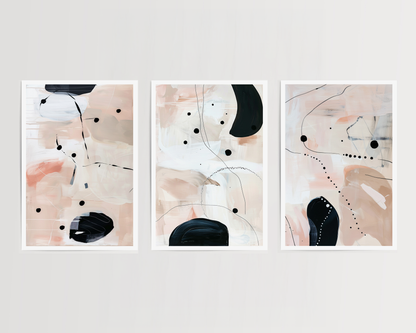 SET OF THREE - ANYA ART PRINT