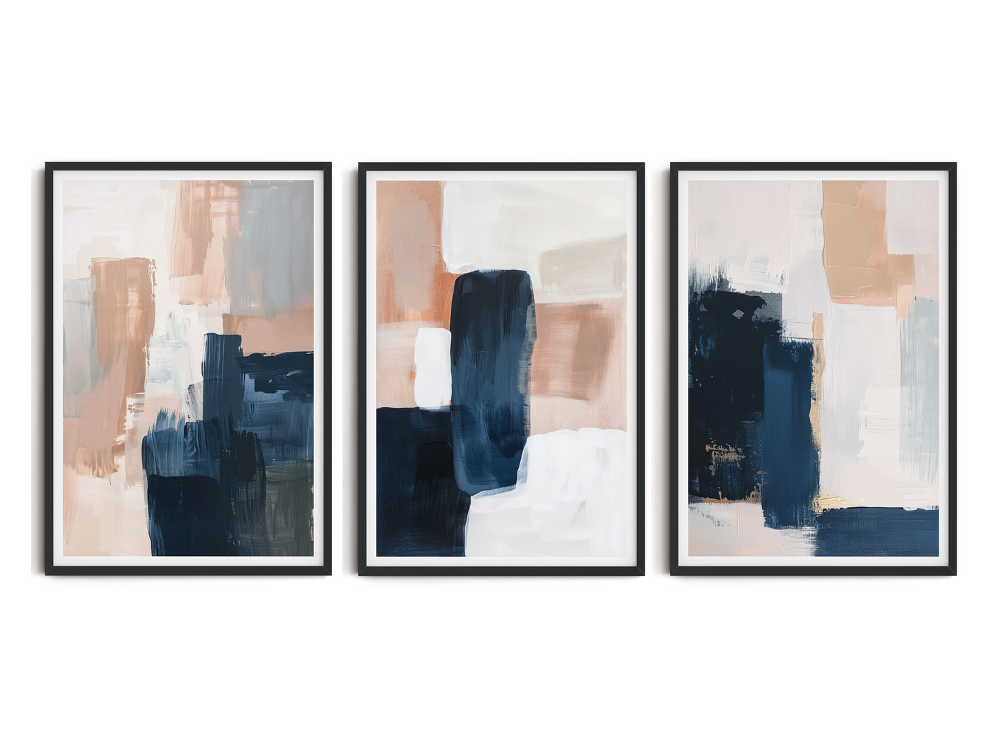 SET OF THREE - FLOW ART PRINT