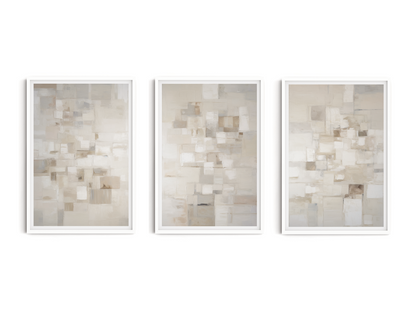 SET OF THREE - HARMONY ART PRINT