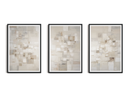 SET OF THREE - HARMONY ART PRINT