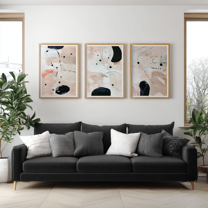SET OF THREE - ANYA ART PRINT