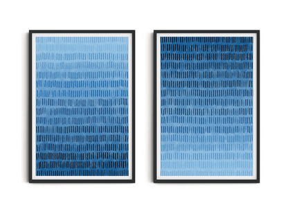 SET OF TWO - HAVEN ART PRINT