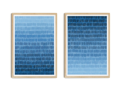 SET OF TWO - HAVEN ART PRINT