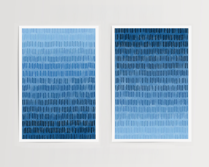 SET OF TWO - HAVEN ART PRINT