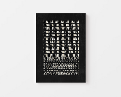 LINEAR BLACK CANVAS